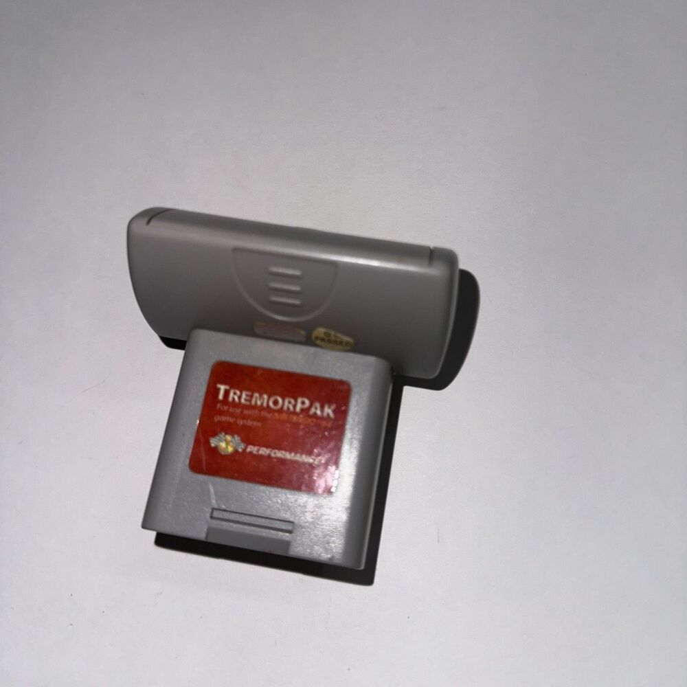 Tremor Pak N64 Rumble Pak Pack Performance Nintendo 64 Controller